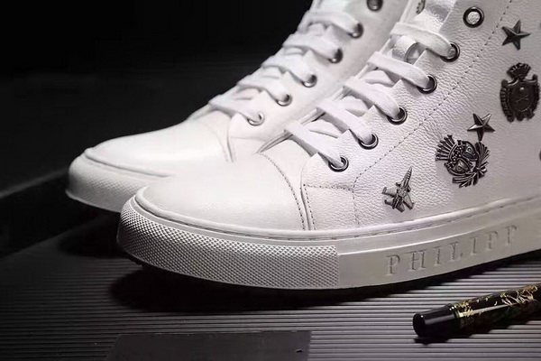 PhiliPP Plein High-Top Fashion Men Shoes--023